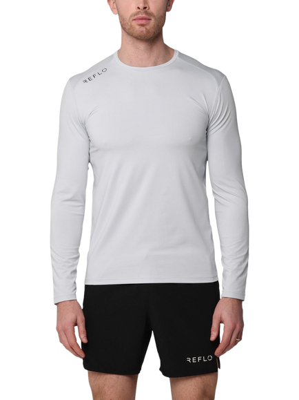 REFLO Jurua Long Sleeve Performance Top, Mist Grey