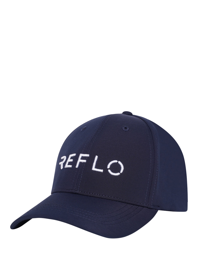 Product image 1 of 3, which shows REFLO Lincoln Baseball Cap, Navy