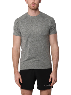 REFLO Zeya Short Sleeve Performance T-Shirt, Pine Green Marl
