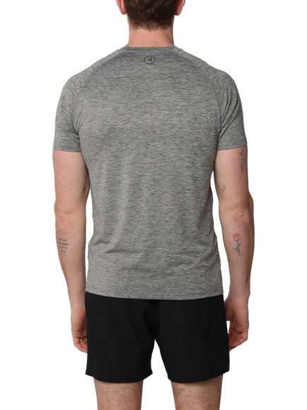 REFLO Zeya Short Sleeve Performance T-Shirt - view 2, Pine Green Marl