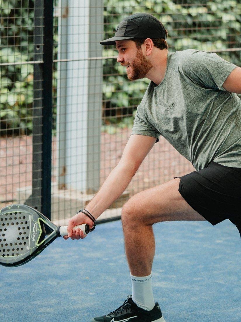 Product image 6 of 6, which shows REFLO Zeya Short Sleeve Performance T-Shirt, Pine Green Marl, XXL