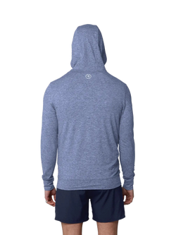 REFLO Clyde Performance Hoodie - view 2, Coronet Blue Marl