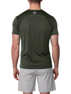 REFLO Hudson Recycled T-Shirt - view 2, Pine Green