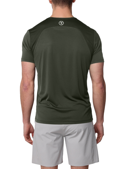 REFLO Hudson Recycled T-Shirt - view 2, Pine Green