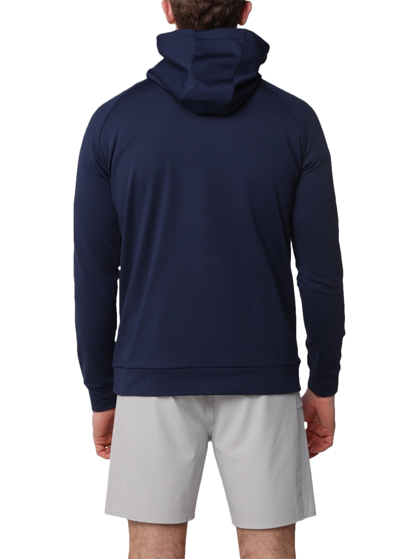 Product image 2 of 6, which shows REFLO Lapter Performance Hoodie, True Navy, S