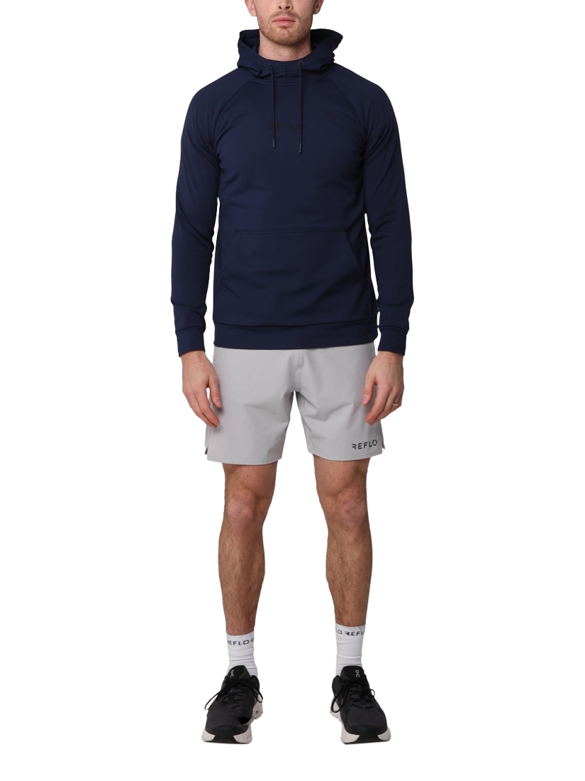 Product image 3 of 6, which shows REFLO Lapter Performance Hoodie, True Navy, S