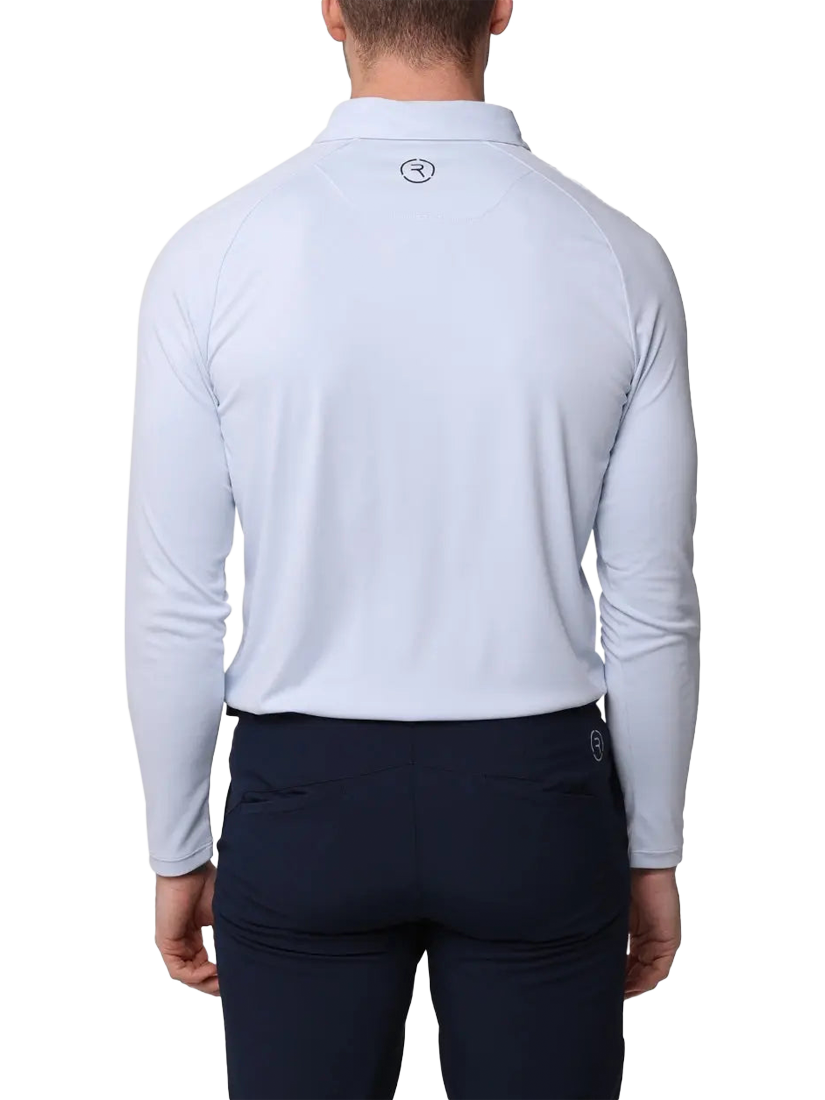 Product image 2 of 6, which shows REFLO Bannock Recycled Polo Shirt, Mist Grey, XXXL