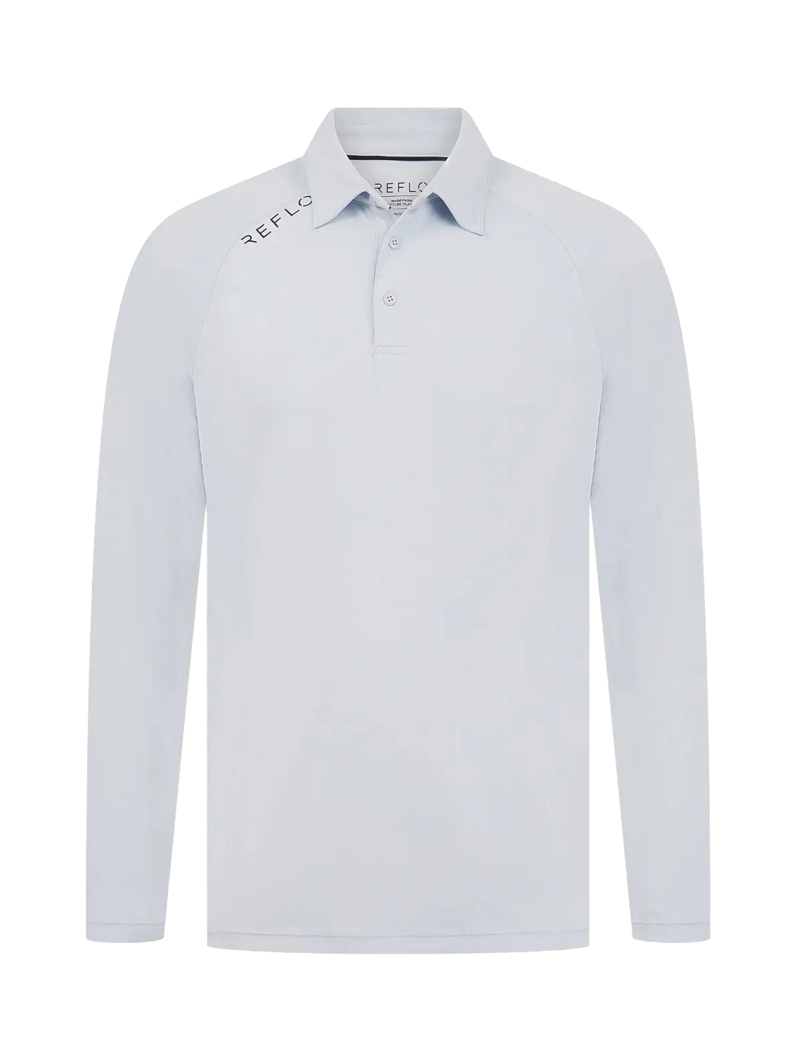 Product image 4 of 6, which shows REFLO Bannock Recycled Polo Shirt, Mist Grey, XXXL