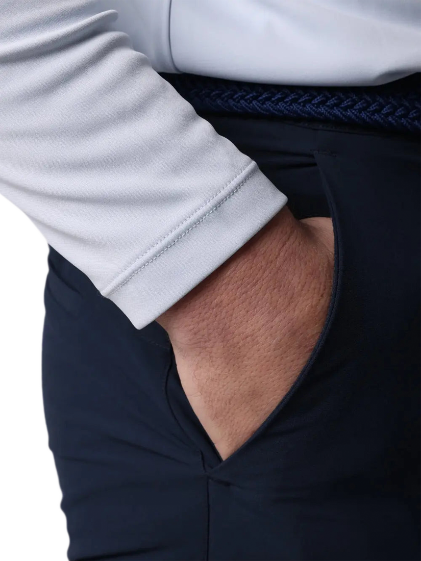 Product image 5 of 6, which shows REFLO Bannock Recycled Polo Shirt, Mist Grey, XXXL