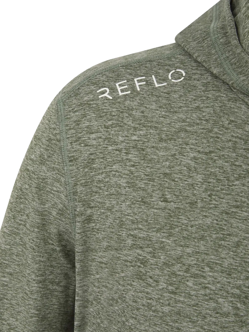 Product image 5 of 6, which shows REFLO Clyde Performance Hoodie, Pine Green Marl, S