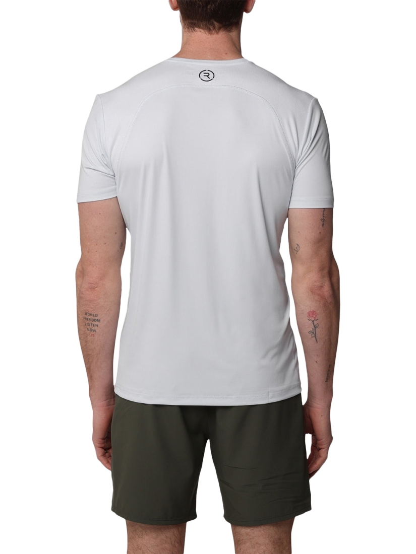 Product image 2 of 6, which shows REFLO Hudson Recycled T-Shirt, Mist Grey, S