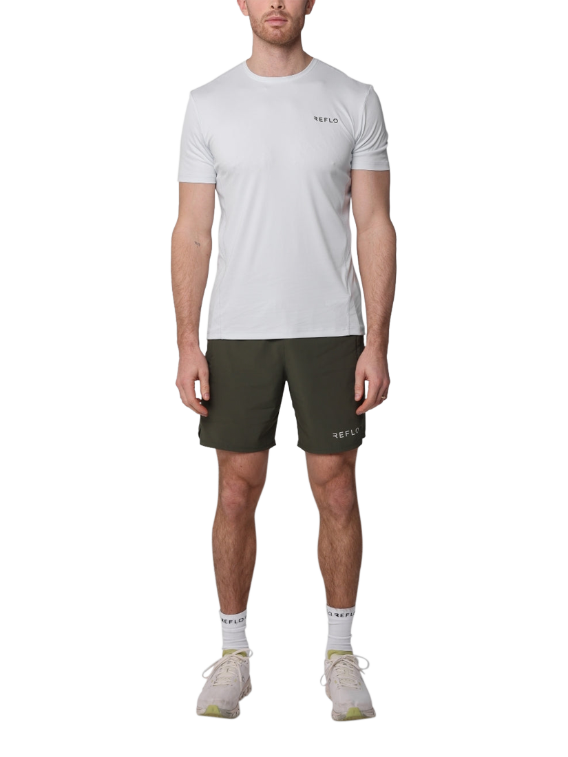 Product image 3 of 6, which shows REFLO Hudson Recycled T-Shirt, Mist Grey, S