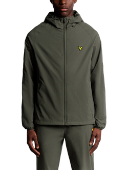 Lyle & Scott Active Hooded Zip Front Jacket, Granite