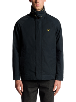 Lyle & Scott Cotton Blend Hunting Jacket, Dark Navy