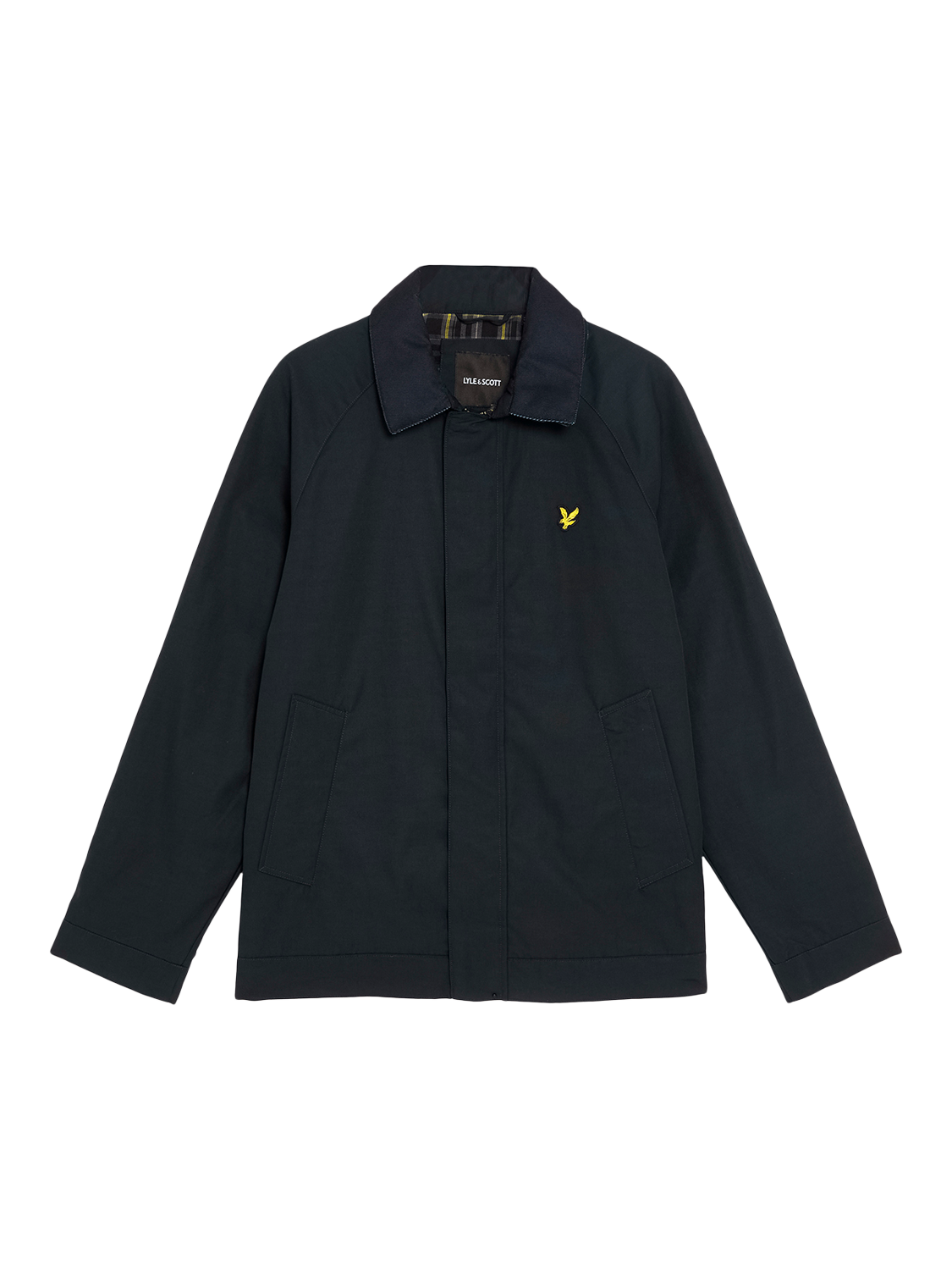 Product image 5 of 7, which shows Lyle & Scott Cotton Blend Hunting Jacket, Dark Navy, XXL