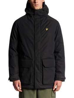 Lyle & Scott Membrane Parka, Jet Black