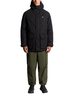 Lyle & Scott Membrane Parka - view 2, Jet Black