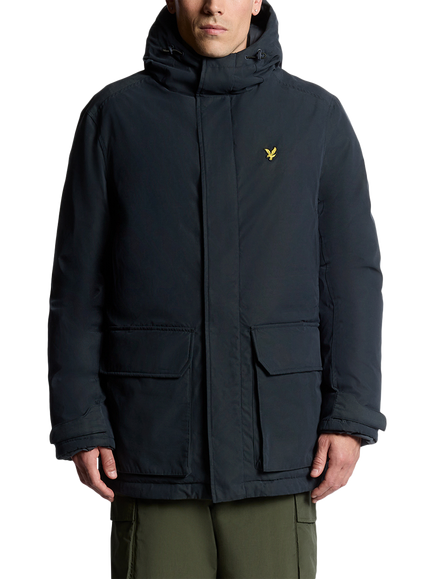 Lyle & Scott Membrane Parka, Dark Navy