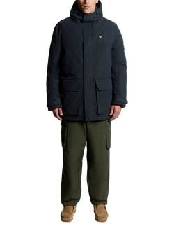 Lyle & Scott Membrane Parka - view 2, Dark Navy