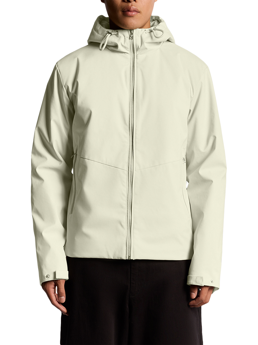 Product image 1 of 7, which shows Lyle & Scott Hooded Zip Front Jacket, Grey Taupe, XXL