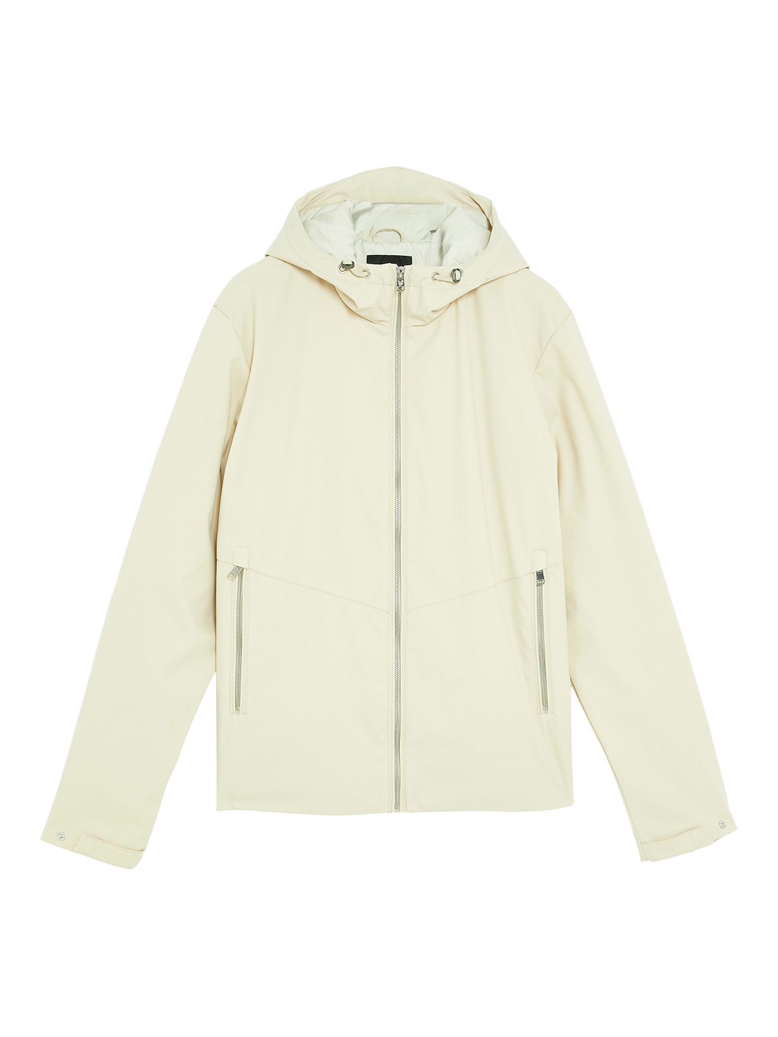 Product image 5 of 7, which shows Lyle & Scott Hooded Zip Front Jacket, Grey Taupe, XXL
