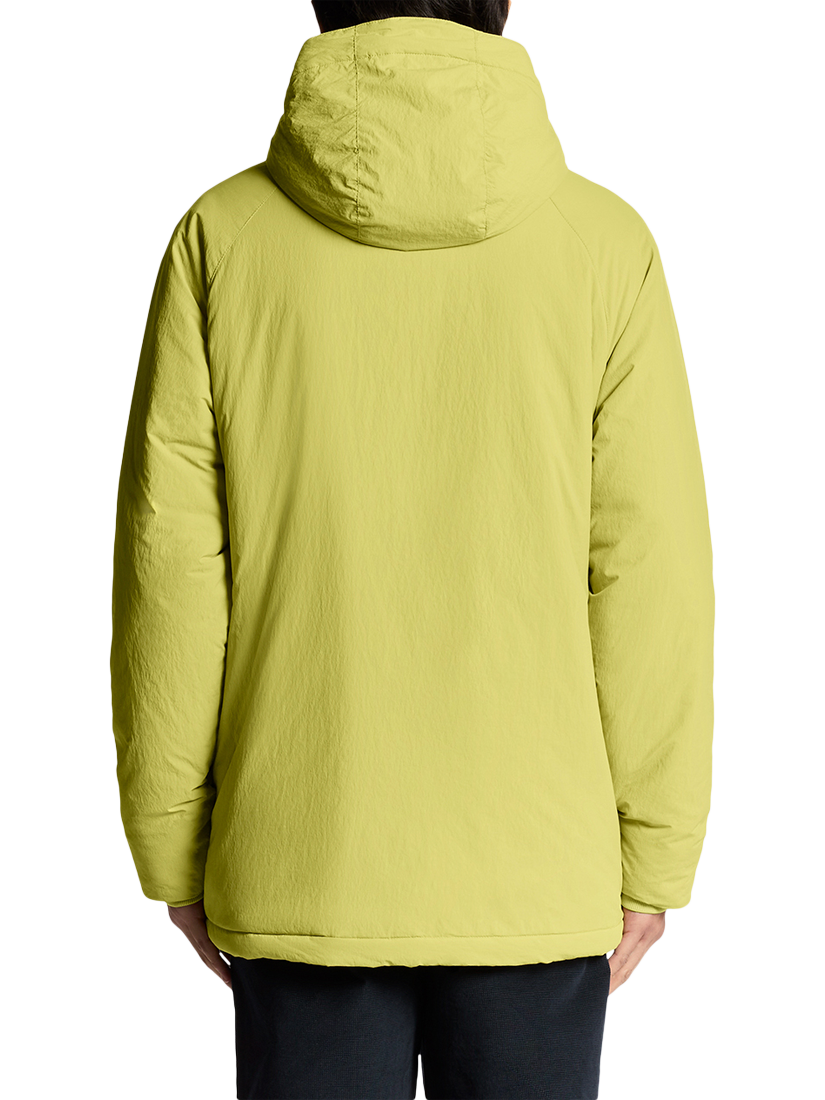 Product image 4 of 7, which shows Lyle & Scott Technical Wadded Parka, Pale Willow, XS