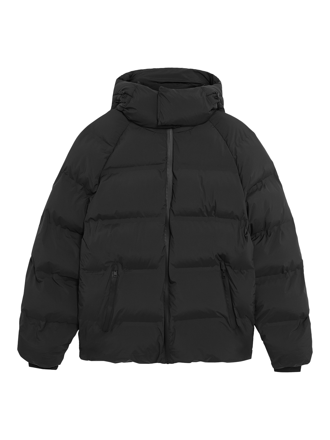 Product image 5 of 7, which shows Lyle & Scott Welded Puffer Jacket, Z865 Jet Black, XXL