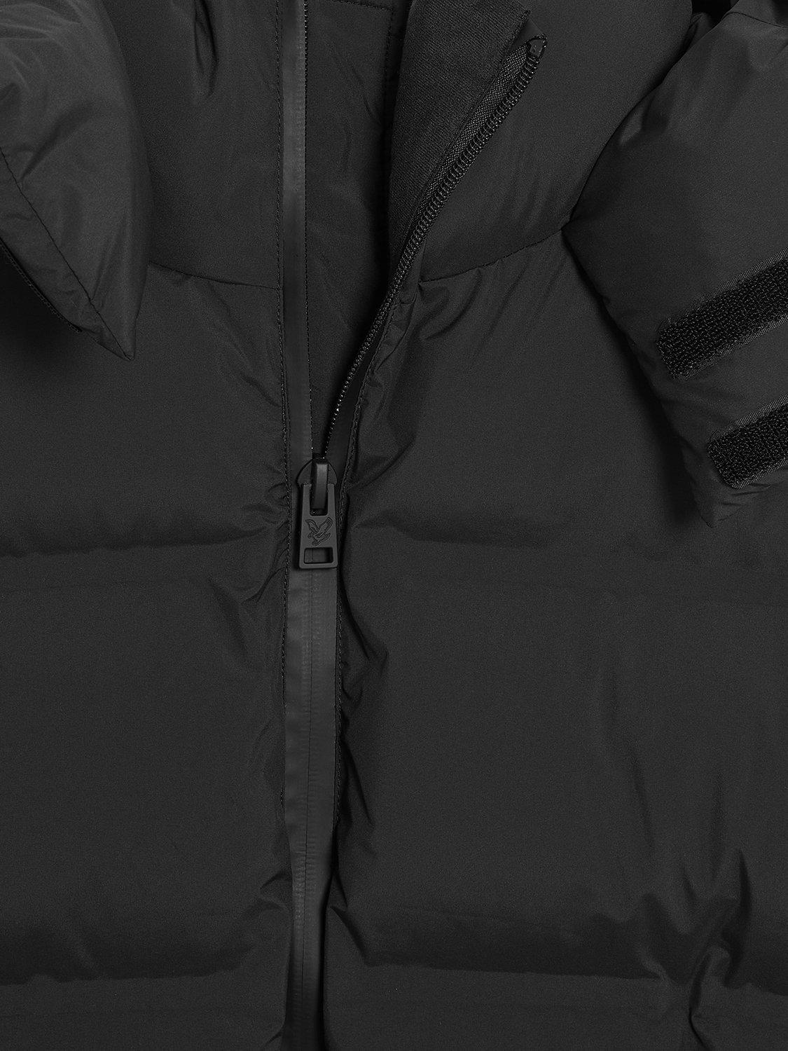 Product image 7 of 7, which shows Lyle & Scott Welded Puffer Jacket, Z865 Jet Black, XXL