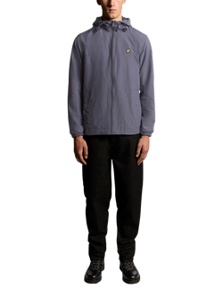 Lyle & Scott Zip Through Hoodie, X854 Graystone - view 2, X854 Graystone