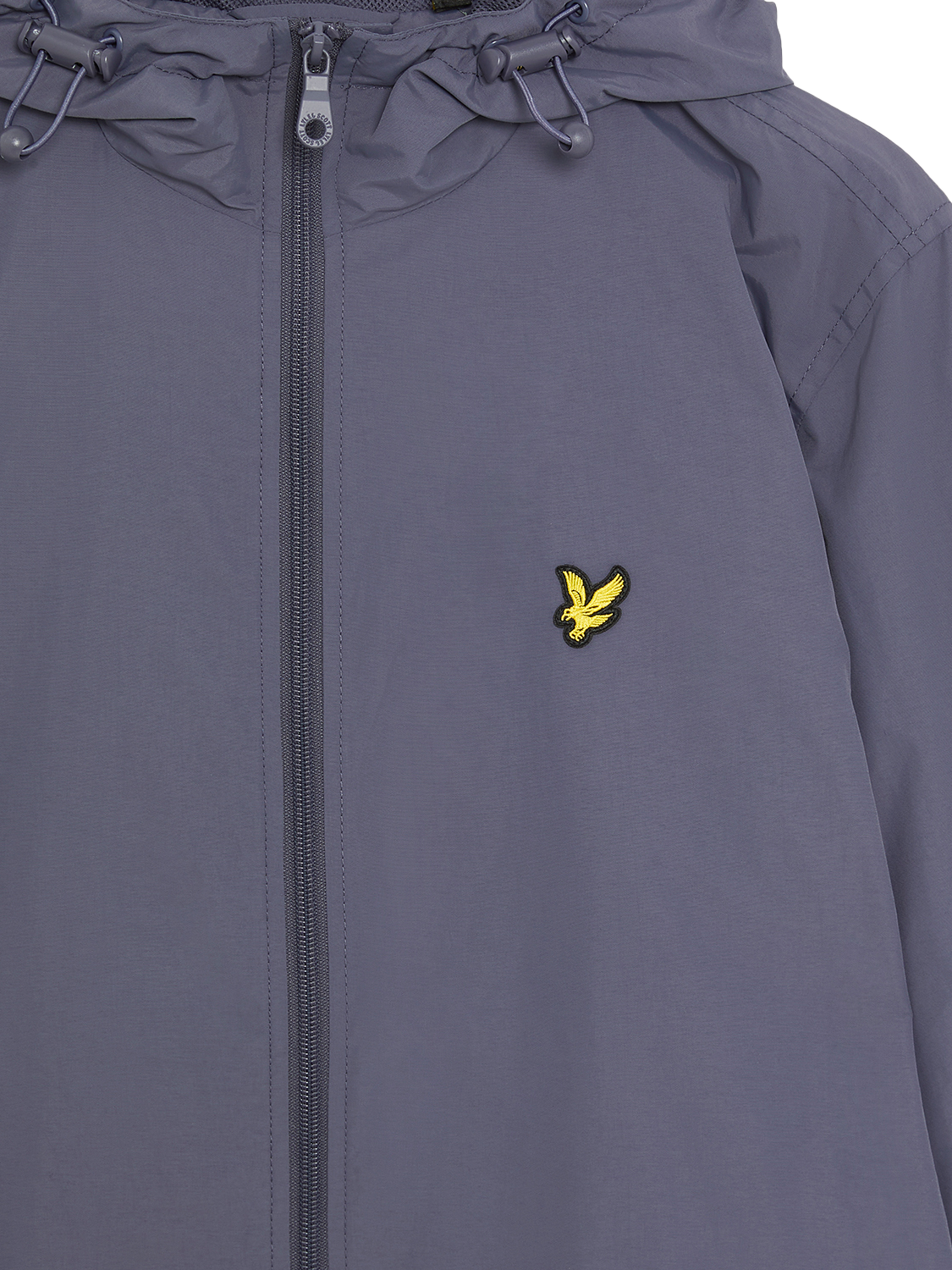 Product image 7 of 7, which shows Lyle & Scott Zip Through Hoodie, X854 Graystone, XXL
