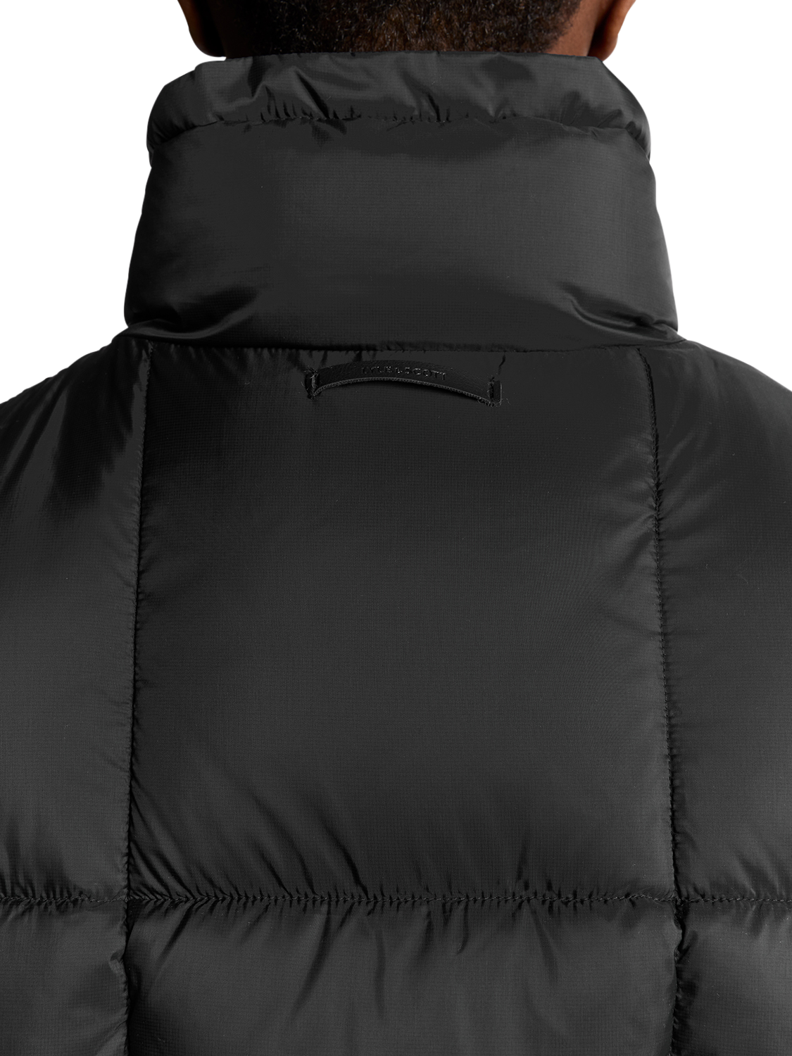 Product image 6 of 7, which shows Lyle & Scott Zip Front Quilted Gilet, Lacquer, XXL