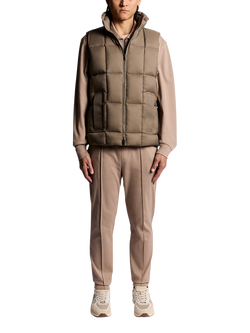 Lyle & Scott Zip Front Quilted Gilet - view 2, Falcon