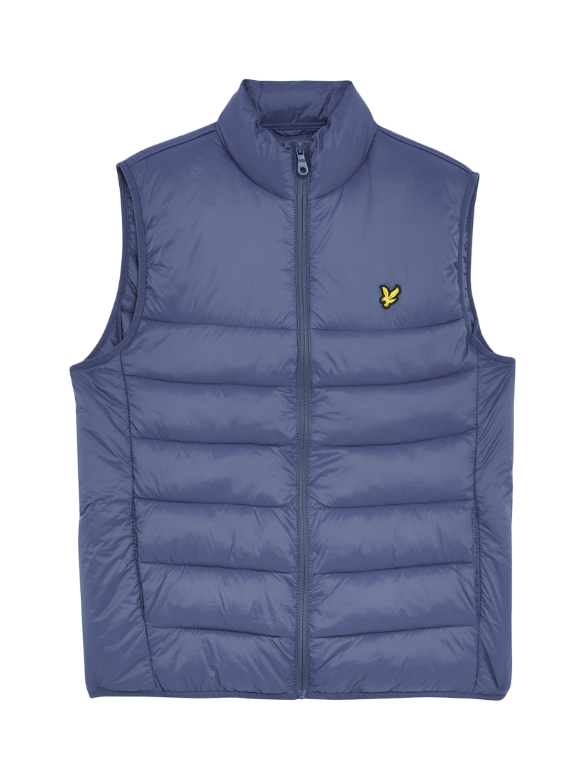 Product image 5 of 7, which shows Lyle & Scott Wadded Gilet, X854 Graystone, XXXL