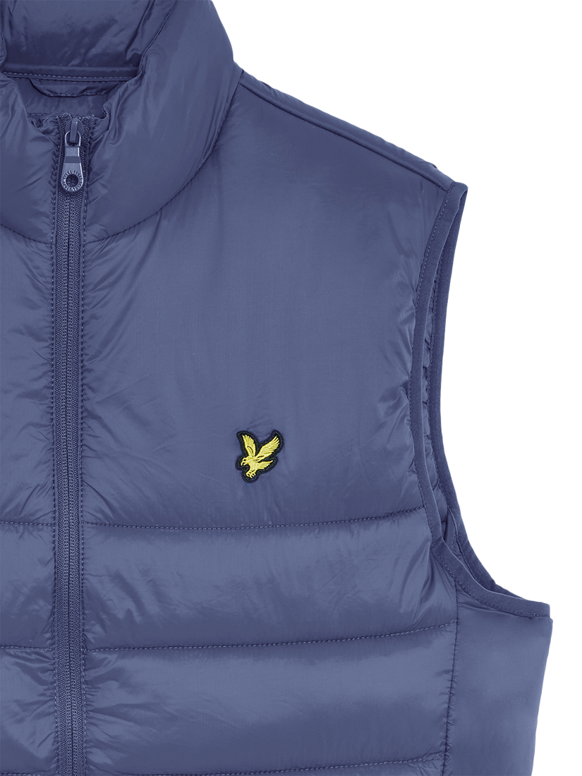 Product image 7 of 7, which shows Lyle & Scott Wadded Gilet, X854 Graystone, XXXL
