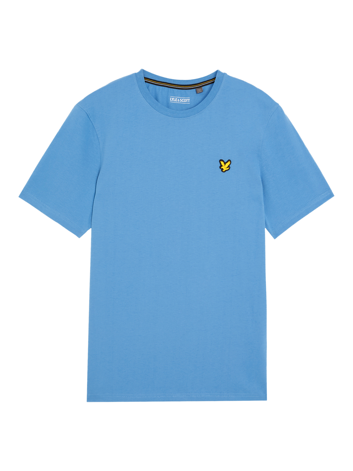 Product image 5 of 6, which shows Lyle & Scott Core Cotton Blend T-Shirt, Parisian Blue, XS