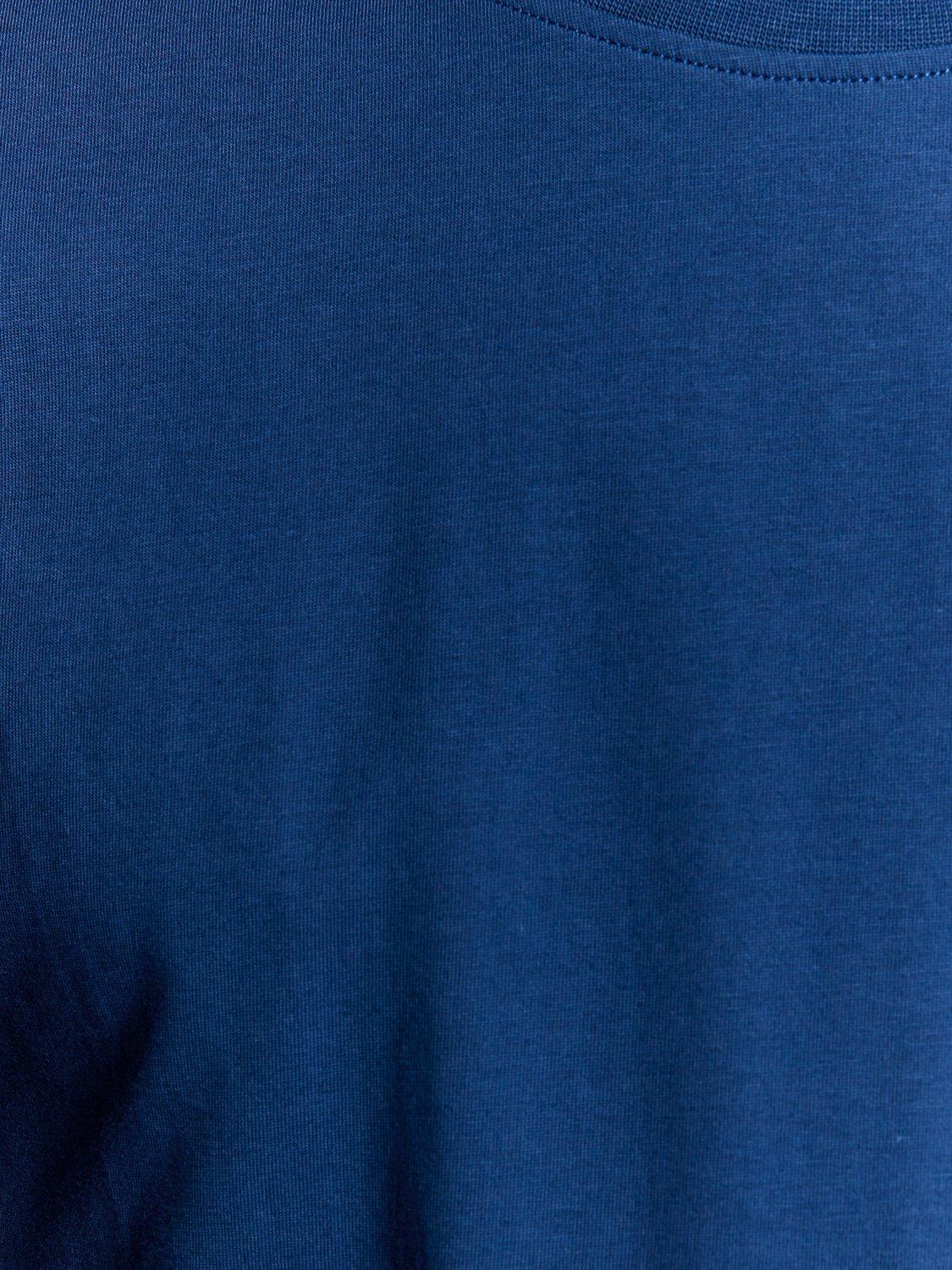 Product image 6 of 6, which shows Lyle & Scott Core Cotton Blend T-Shirt, Navy Peony, XS