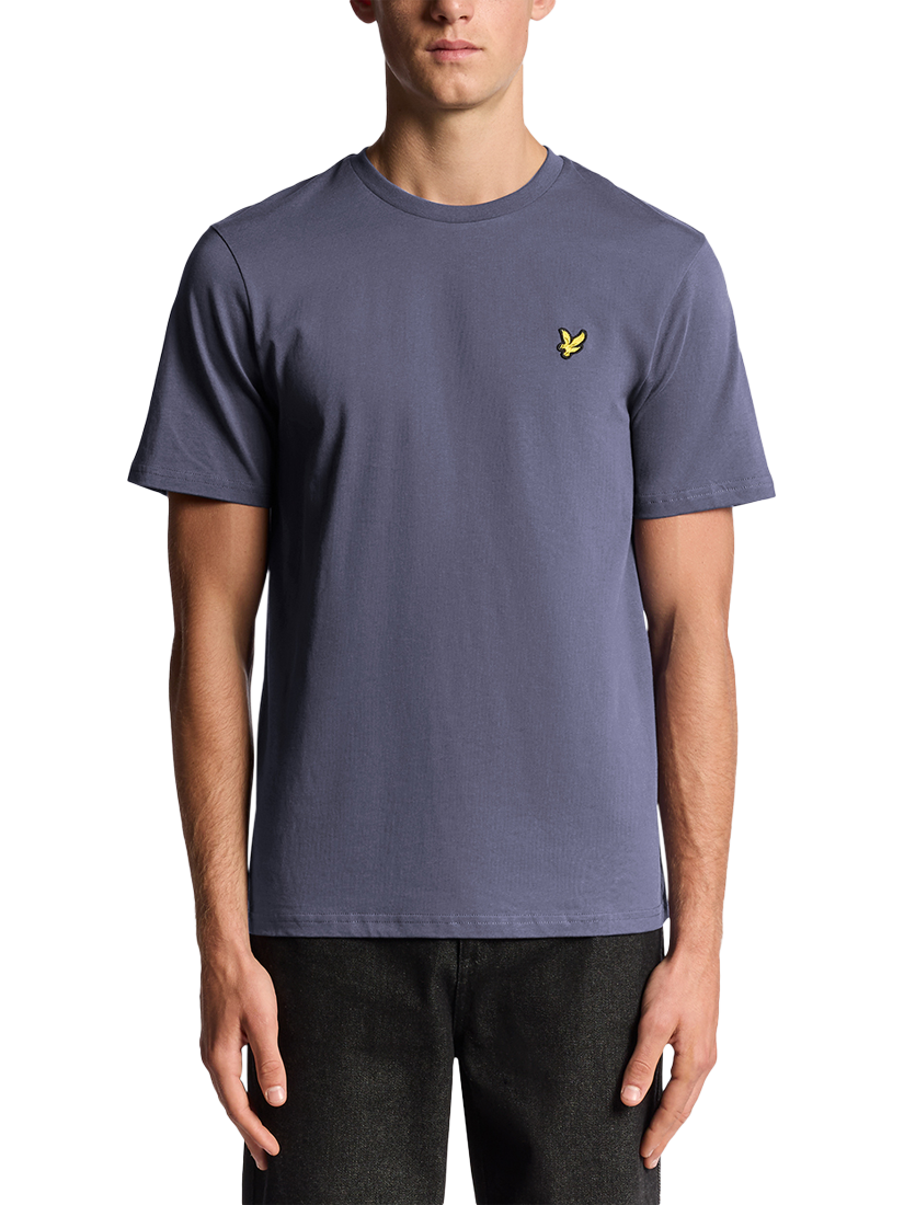 Product image 1 of 6, which shows Lyle & Scott Crew Neck Cotton T-Shirt, Graystone, XXL