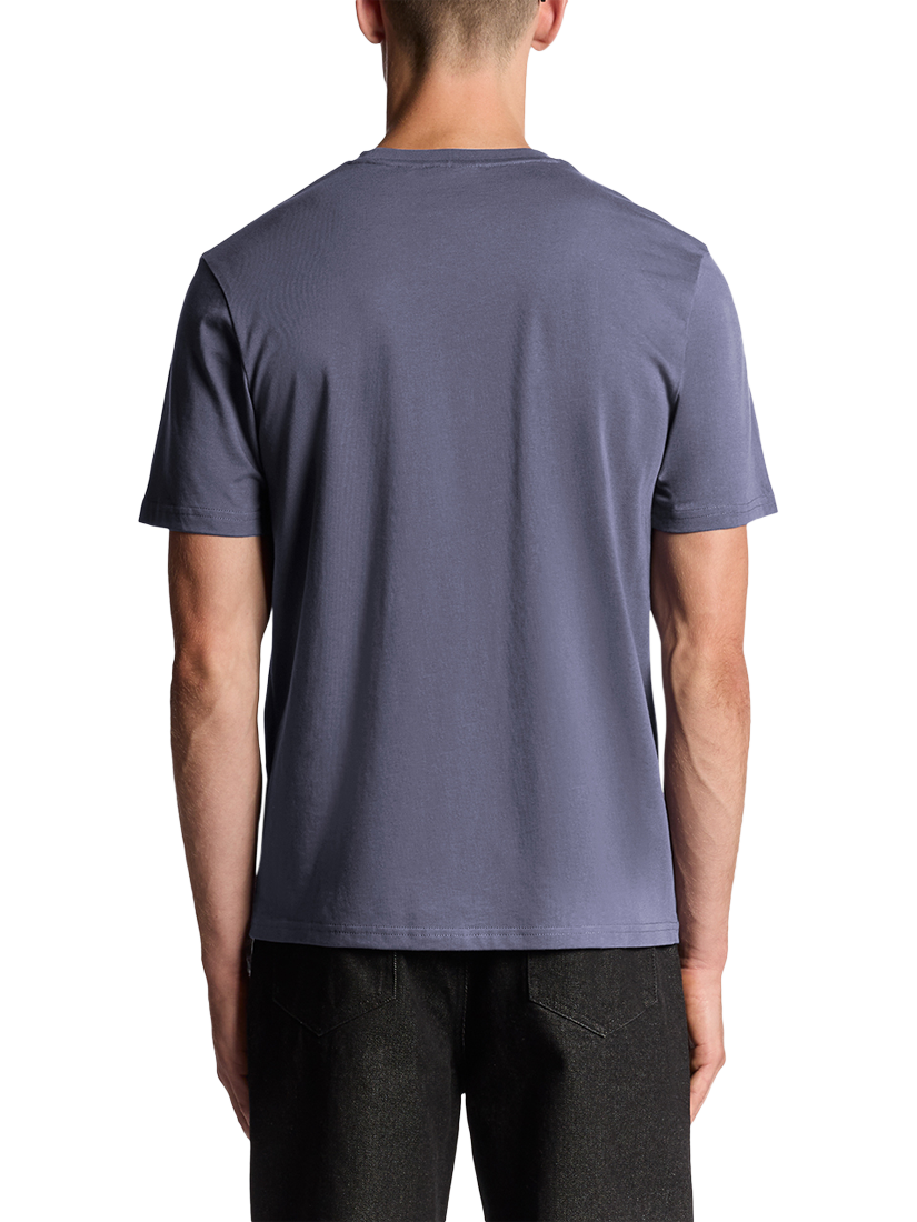 Product image 4 of 6, which shows Lyle & Scott Crew Neck Cotton T-Shirt, Graystone, XXL