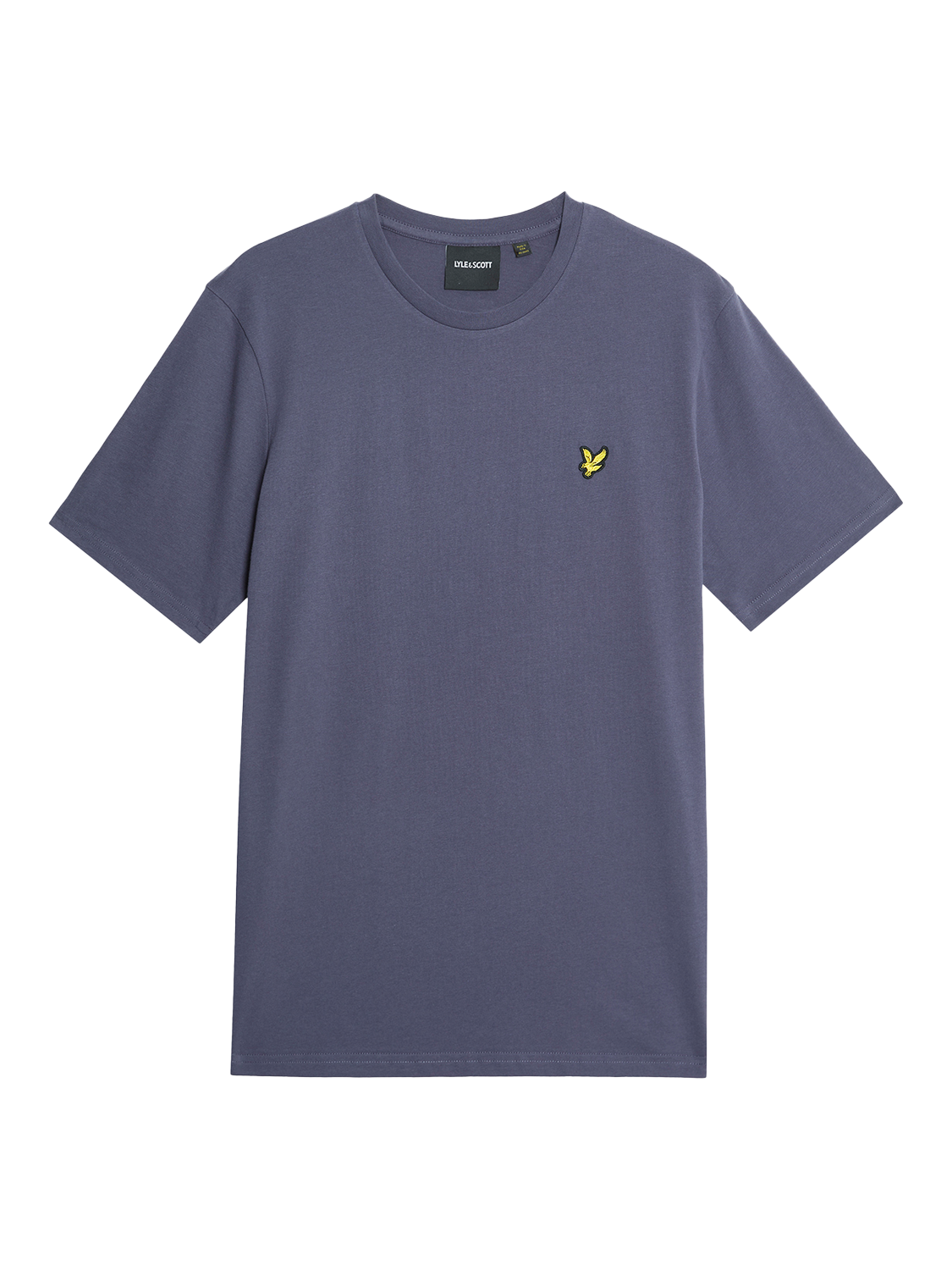 Product image 5 of 6, which shows Lyle & Scott Crew Neck Cotton T-Shirt, Graystone, XXL