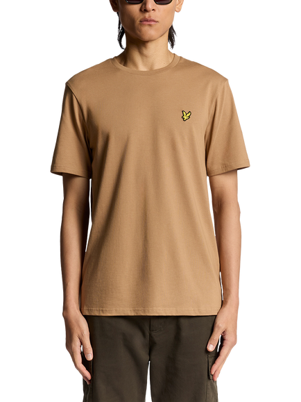 Lyle & Scott Plain Cotton T-Shirt, X851 Tigers Eye