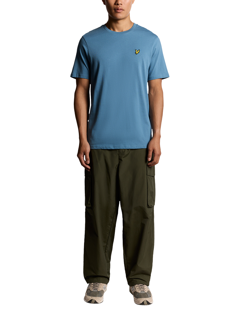 Product image 2 of 6, which shows Lyle & Scott Regular Fit Cotton T-Shirt, X861 Ocean Sky, XXL
