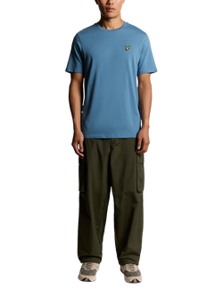 Lyle & Scott Regular Fit Cotton T-Shirt - view 2, X861 Ocean Sky