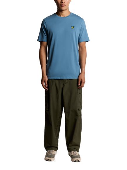 Lyle & Scott Regular Fit Cotton T-Shirt - view 2, X861 Ocean Sky