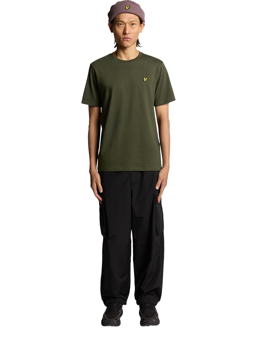 Product image 2 of 6, which shows Lyle & Scott Plain Cotton T-Shirt, X848 Deep Depths, XXL