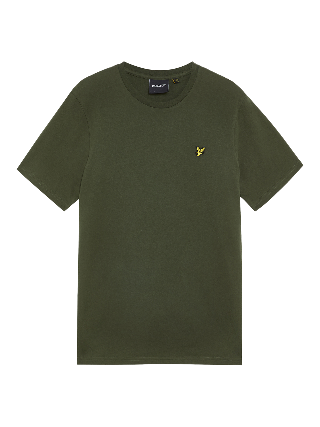 Product image 5 of 6, which shows Lyle & Scott Plain Cotton T-Shirt, X848 Deep Depths, XXL