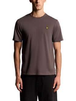Lyle & Scott Crew Neck Cotton T-Shirt, Espresso