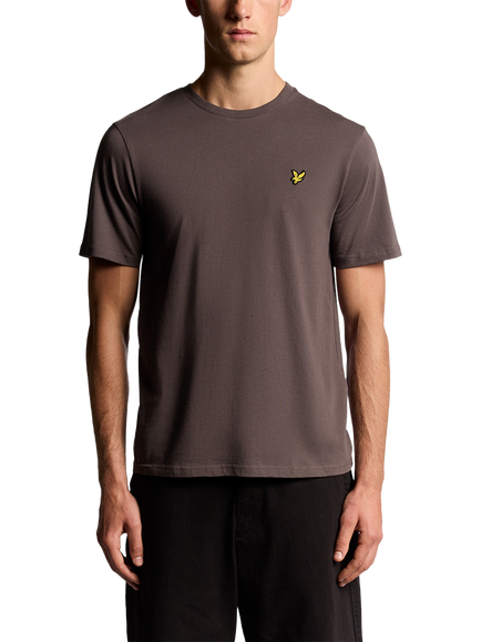 Lyle & Scott Crew Neck Cotton T-Shirt, Espresso