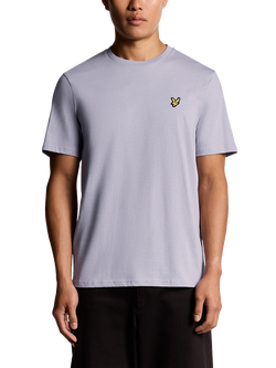 Lyle & Scott Cotton Regular Fit Short Sleeve T-Shirt, Ash Lilac