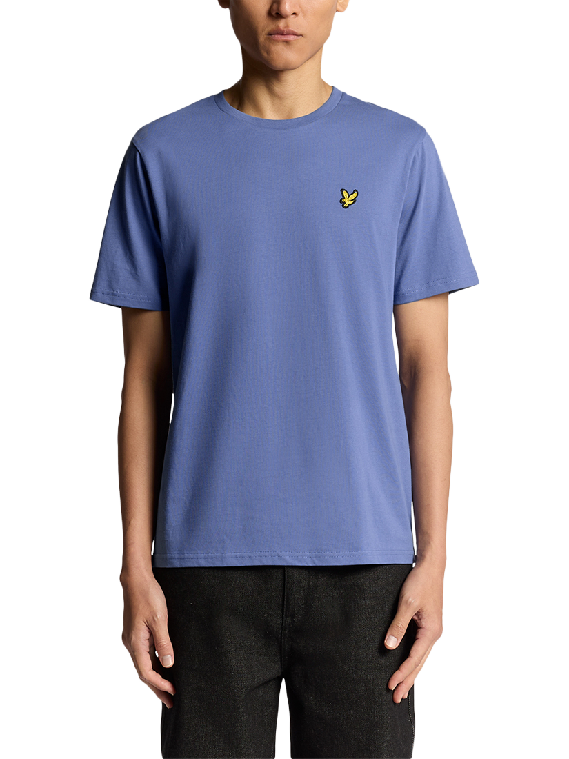 Product image 1 of 6, which shows Lyle & Scott Plain Cotton T-Shirt, X876 Twilight, XXL