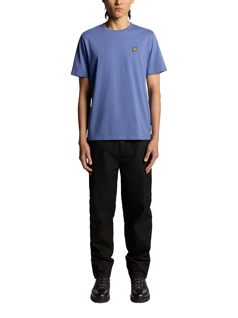 Product image 2 of 6, which shows Lyle & Scott Plain Cotton T-Shirt, X876 Twilight, XXL